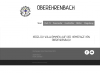 oberehrenbach.de Webseite Vorschau
