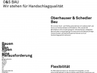 oberhauser-schedler.at Webseite Vorschau