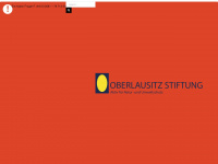 oberlausitz-stiftung.de Webseite Vorschau
