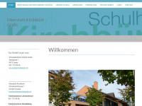 oberstufe-grabs.ch Webseite Vorschau