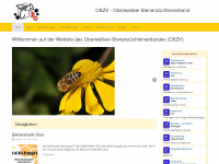 oberwalliser-bienenzucht.ch Webseite Vorschau