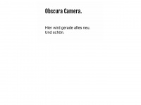 obscura-camera.de Webseite Vorschau