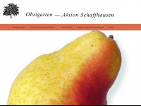 obstgarten-aktion.ch Webseite Vorschau