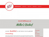 obsthof-miller.de Webseite Vorschau