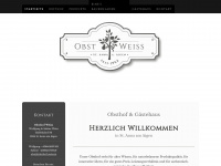 obsthof-weiss.at Webseite Vorschau