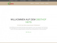 obsthof-viets.de Webseite Vorschau