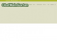 obstweingarten.at Webseite Vorschau