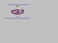 occas.ch Webseite Vorschau