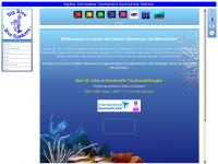 oceanic.at Webseite Vorschau