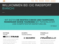cic-sport.com Webseite Vorschau