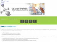 oda-laboranten.ch Webseite Vorschau
