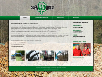 odenwaldholz.de Webseite Vorschau