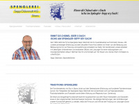 odermatt-spenglerei.ch Webseite Vorschau