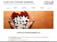 caritasforumdemenz.de Webseite Vorschau