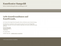 kunstkontor-rampoldt.de Webseite Vorschau