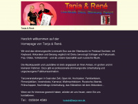 tanja-rene.de Webseite Vorschau