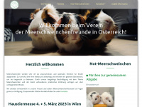 meerschweinchenverein.at Webseite Vorschau