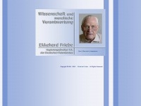 ekkehard-friebe.de Webseite Vorschau