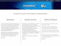 himmelnetz.com Webseite Vorschau