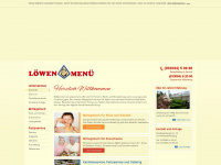 loewen-menue.de Webseite Vorschau