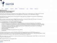 oeagtcm.at Webseite Vorschau