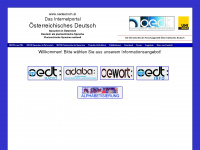 oedeutsch.at Webseite Vorschau