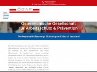 oegap.at Webseite Vorschau