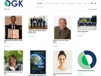 oegk-geodesy.at Webseite Vorschau