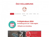 oegv-hollabrunn.at Webseite Vorschau