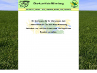 oeko-abo-kiste.de Webseite Vorschau