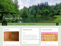oekocamp.de Webseite Vorschau