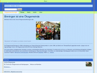 oekogemeinde.ch Webseite Vorschau