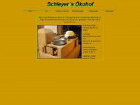 oekohof-schleyer.de Webseite Vorschau