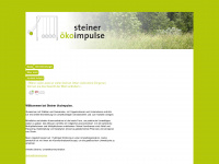 oekoimpulse.ch Webseite Vorschau