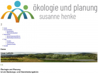 oekologieundplanung.de Webseite Vorschau