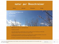 oekoschreiner.de Webseite Vorschau