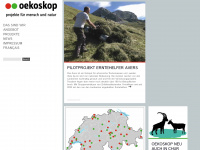 oekoskop.ch Webseite Vorschau