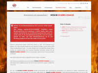 brandschutzerziehung.info Webseite Vorschau