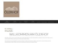 oelerhof.at Webseite Vorschau