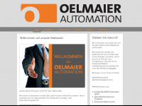 oelmaier-automation.de Webseite Vorschau