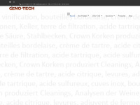 oeno-tech.ch Webseite Vorschau