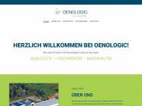 oenologic.de Webseite Vorschau