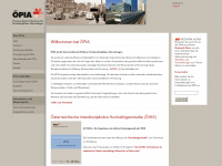 oepia.at Webseite Vorschau