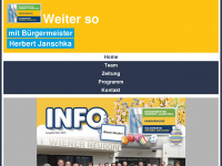 oevp-wienerneudorf.at Webseite Vorschau