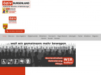oeziv-burgenland.at Webseite Vorschau