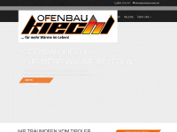 ofenbau-kiechl.at Webseite Vorschau