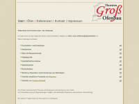 ofenbau-gross.de Webseite Vorschau