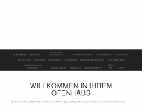 ofenhaus-linder.ch Webseite Vorschau