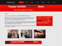 off-theater-ohrenschmaus.de Webseite Vorschau
