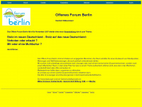 offenes-forum-berlin.de Webseite Vorschau